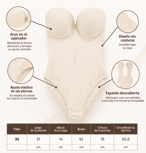 Body moldeador invisible – Efecto lifting inmediato